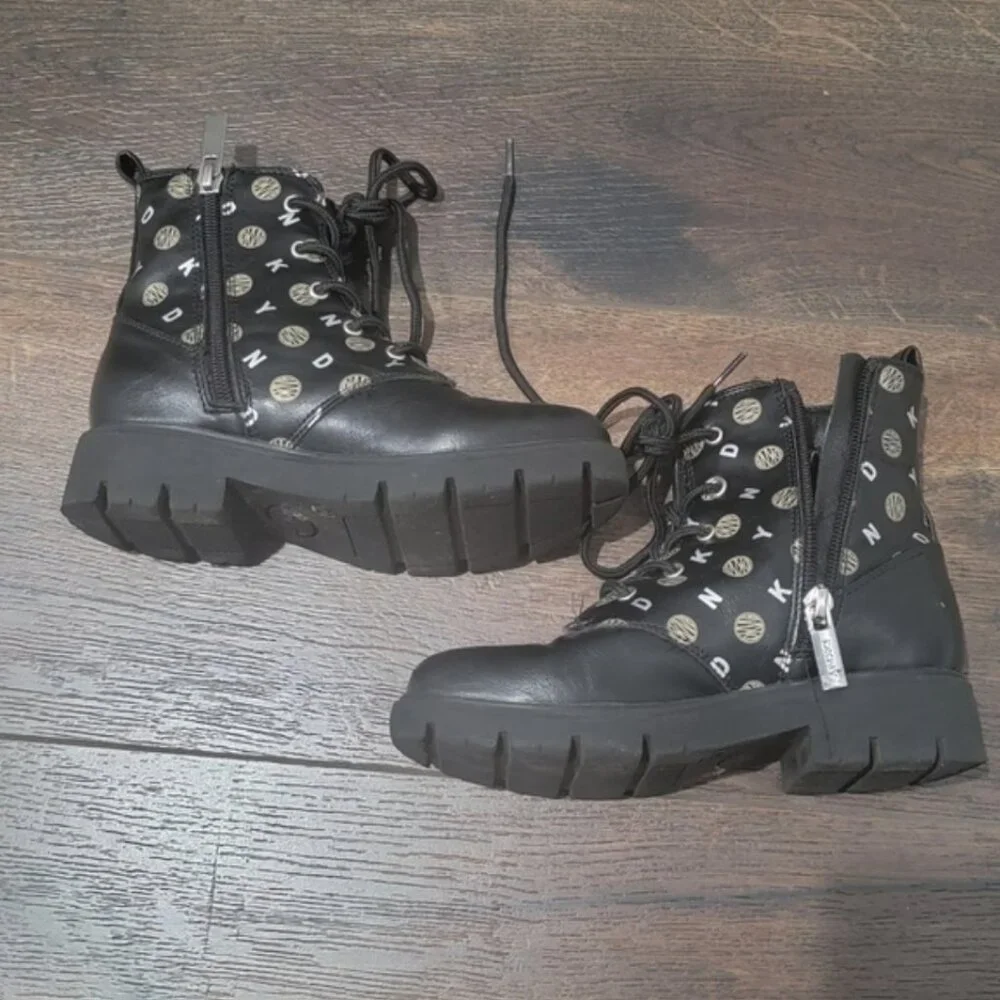 DKNY Stassi Logo Boots